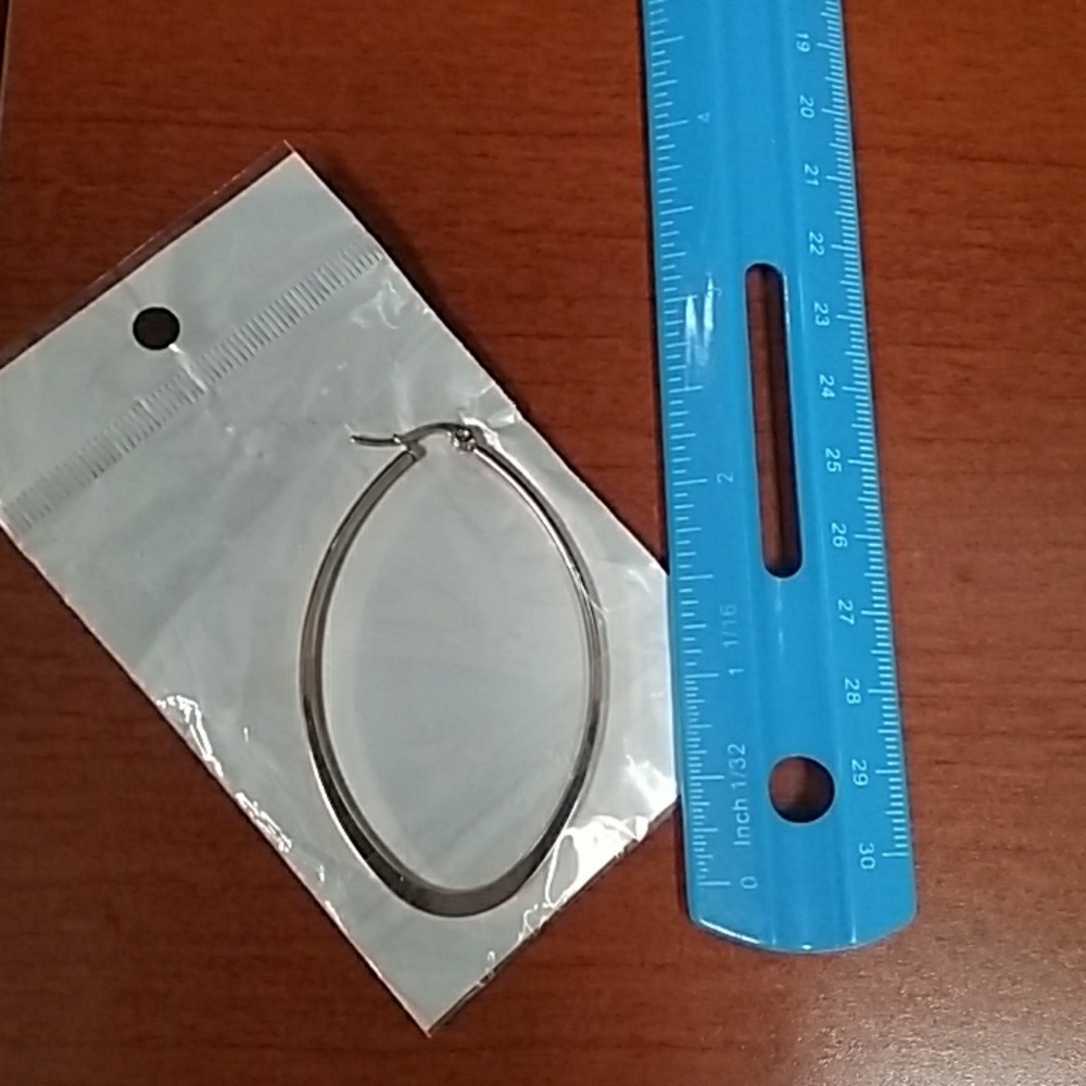 Copper hoops - Picture 2 of 3